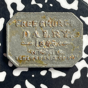 1845 Scotland Ayrshire Dalry Communion Token Lot#T7109