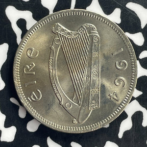 1964 Ireland 1 Florin Lot#T8880 High Grade! Beautiful!