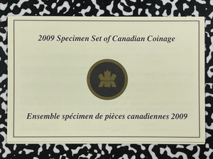 2009 Canada 7x Coin Specimen Set Lot#B2153 With Case & C.O.A.