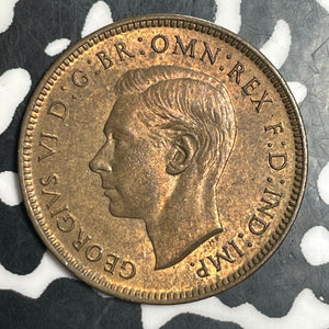 1938 Great Britain Farthing Lot#T2743 High Grade! Beautiful!