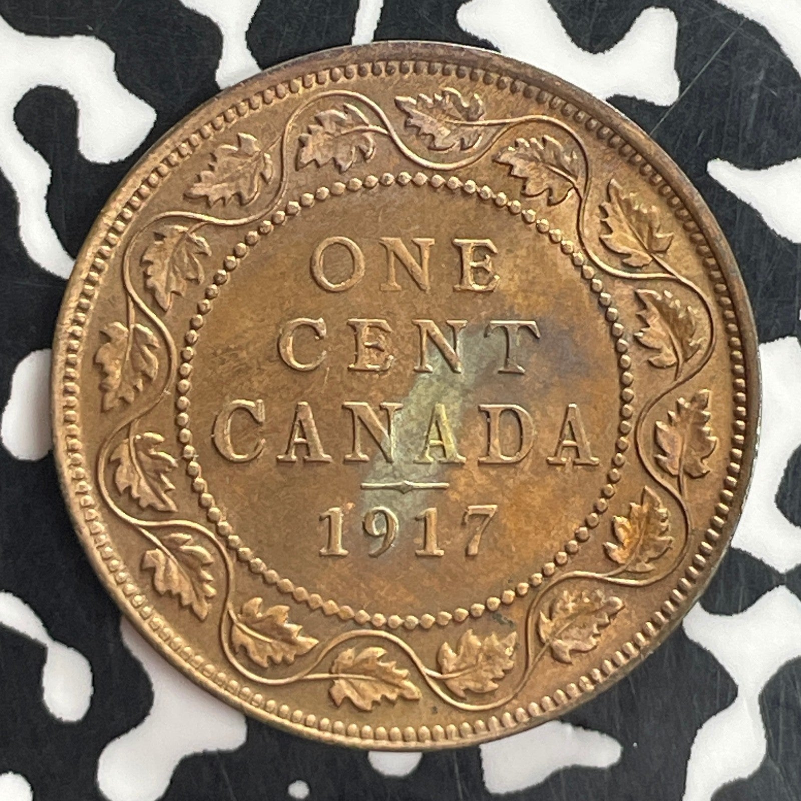 1917 Canada Large Cent Lot#T8217 High Grade! Beautiful!