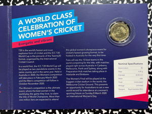 2020 Australia ICC Womens T20 World Cup $2 Dollars UNC Mint Set Lot#B2633