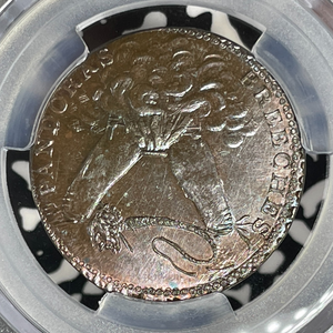 (1794) G.B. Tooke/Breeches Mule 1/2 Penny Conder Token PCGS UNC Detail Lot#G127