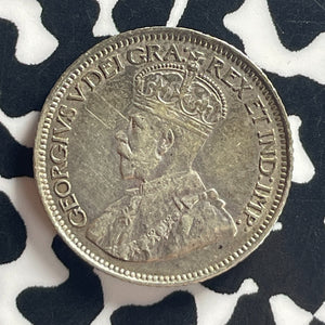 1913 Canada 10 Cents Lot#T7860 Silver! Nice! Small Leaves