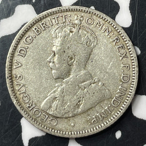 1926 Australia 6 Pence Sixpence Lot#E9450 Silver!