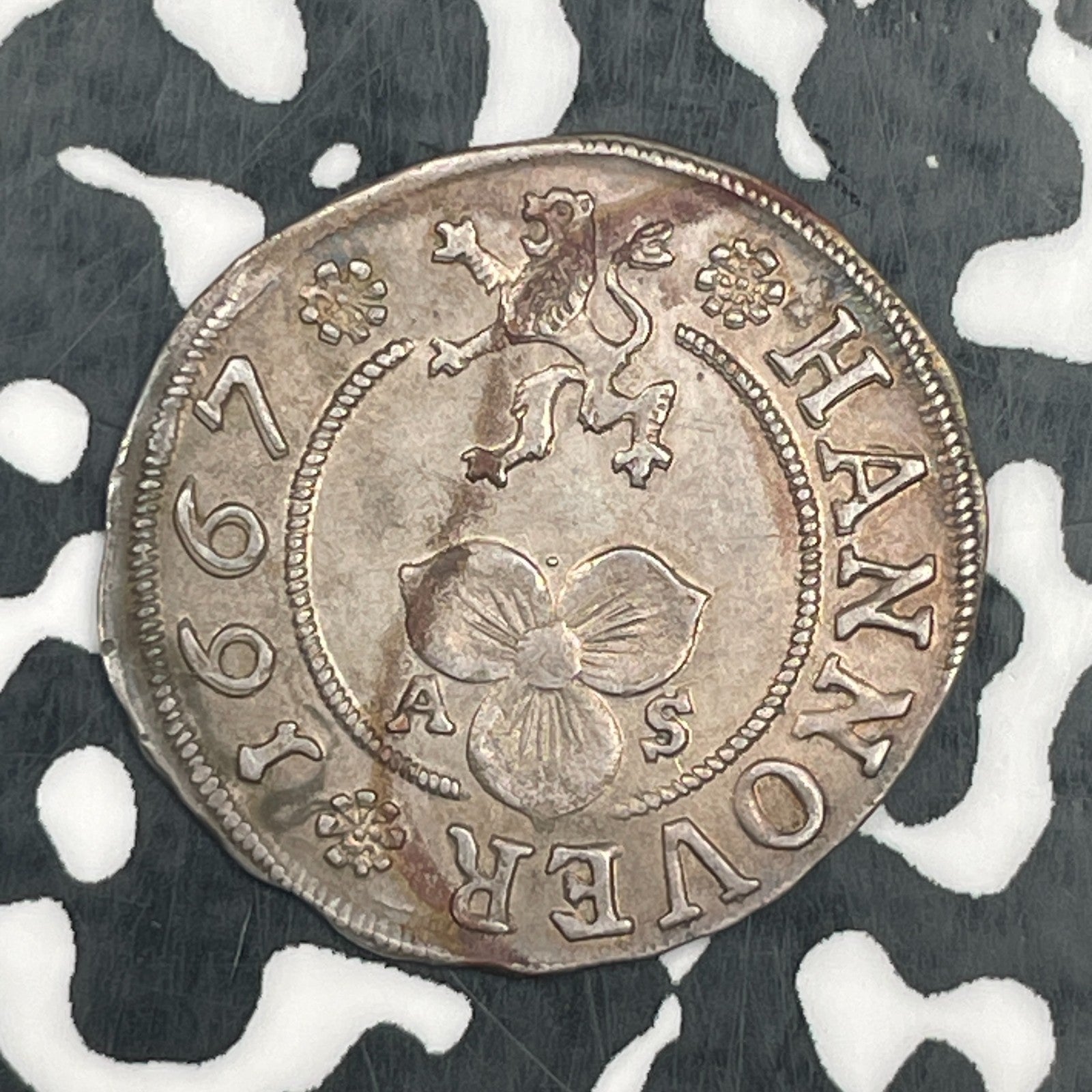 1667-AS Germany Hannover 4 Mariengroschen Lot#JM2348 Silver! Scarce! Nice!