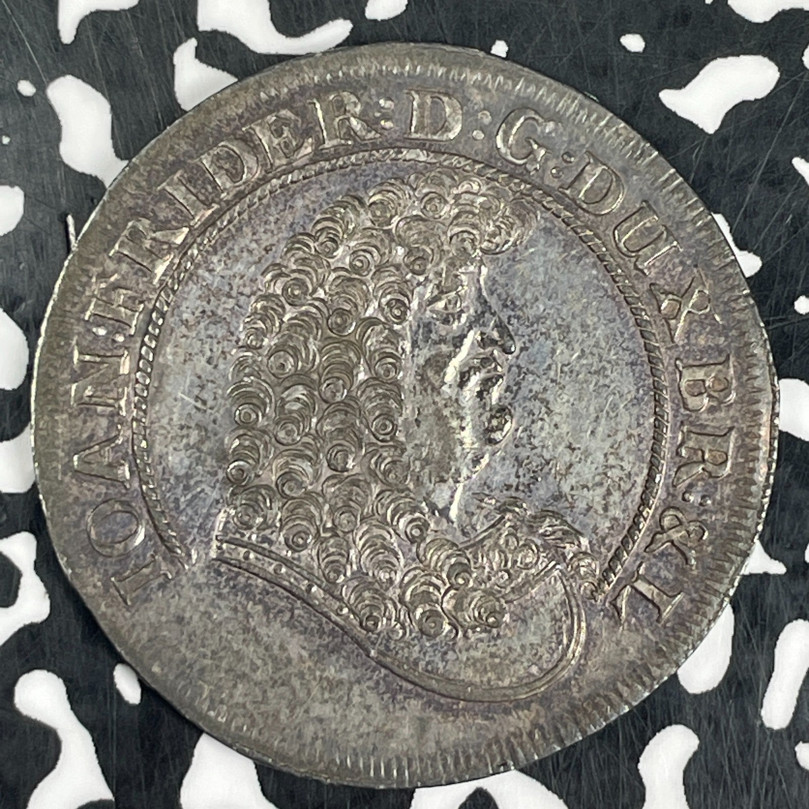 1679-HB Germany-Brunswick-Luneburg-Calenburg 2/3 Thaler Lot#JM0675 Silver! Nice!