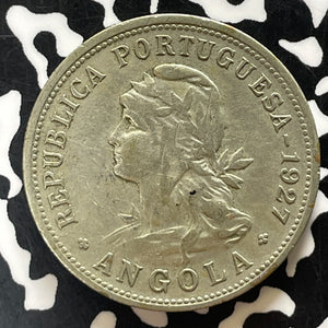 1927 Angola 50 Centavos Lot#T5113