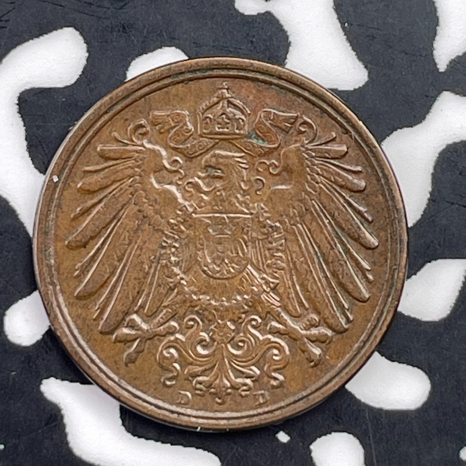 1896-D Germany 1 Pfennig Lot#C4381