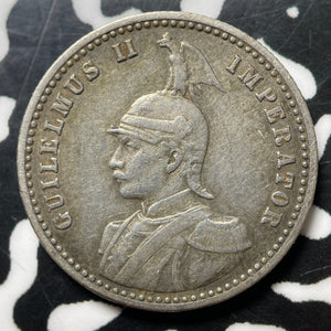 1912-J German East Africa 1/4 Rupie Lot#MK199 Silver!