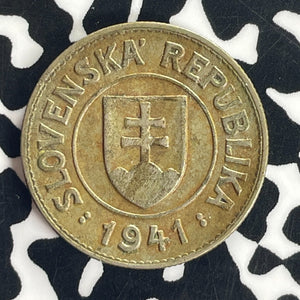 1941 Slovakia 1 Koruna Lot#T8775
