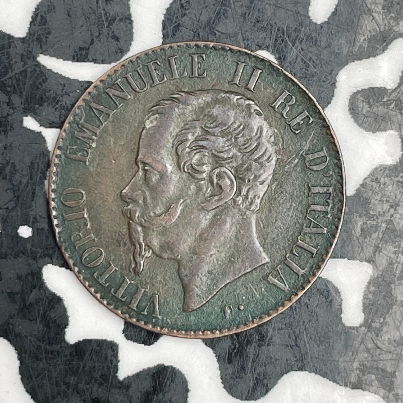1867-M Italy 1 Centesimo Lot#N2486