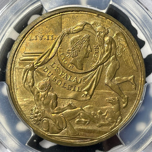 Undated France 'The Sun Palace' Medal PCGS MS64 Lot#G9425 Choice UNC!