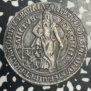 "1967" Bohemia Restrike Joachimsthaler Lot#JM9170 Large Silver!