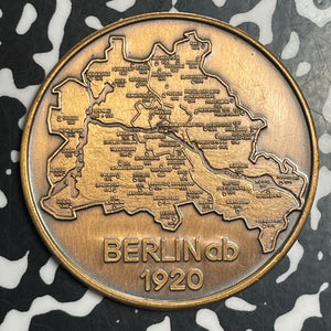 1987 Germany Berlin 750th Anniversary Medal  Lot#T2731 40mm
