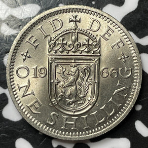1966 Great Britain 1 Shilling Lot#D7771 High Grade! Beautiful!