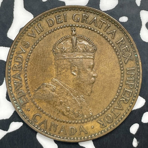 1909 Canada Large Cent Lot#C0420 Nice!
