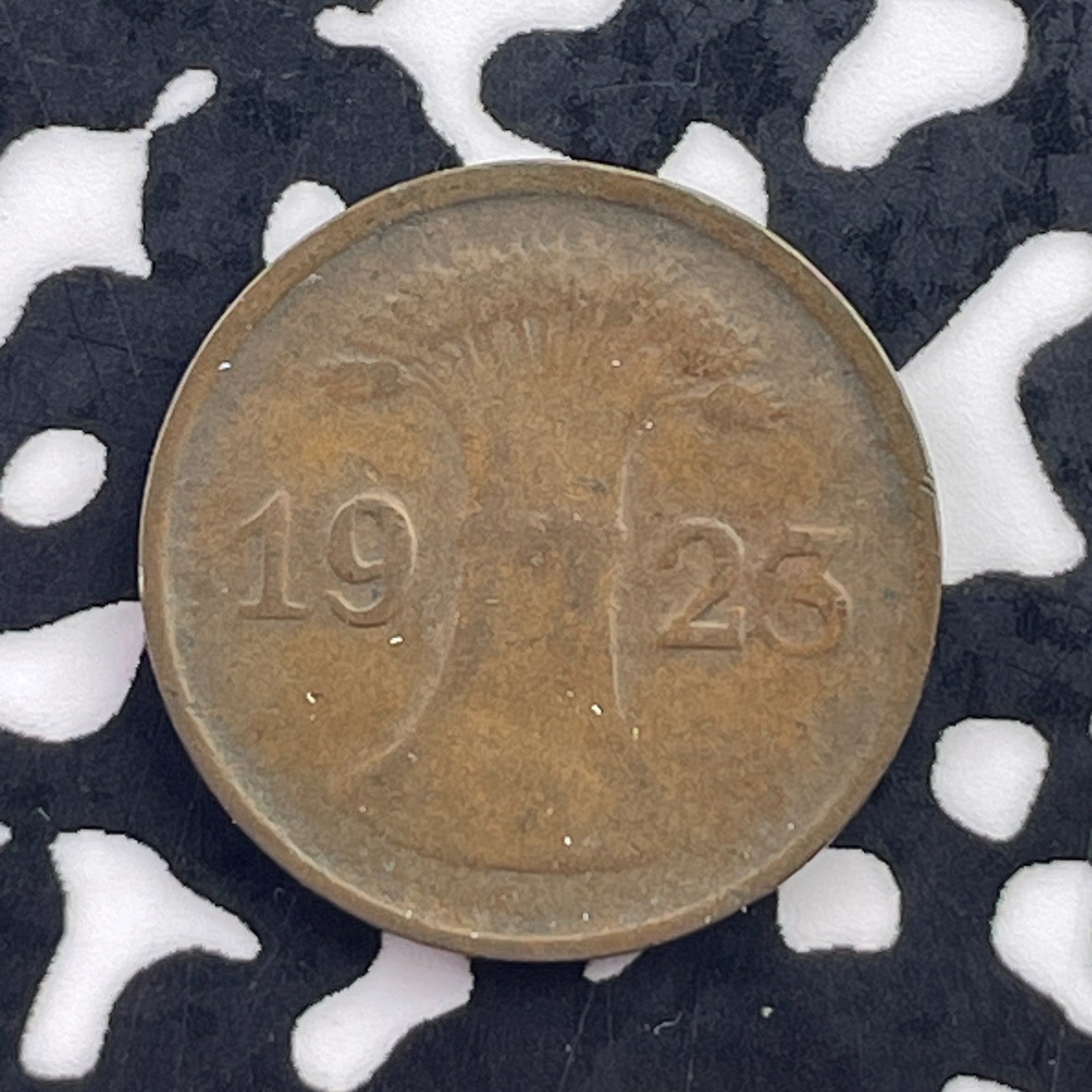 1923 Germany 1 Pfennig Lot#C5877