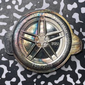 2008 Palau Corvette $1 Dollar Lot#JM8943 Silver! High Grade! Beautiful Toning!