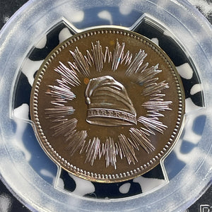 1836 U.S. Mint 1st Steam Coinage Medal PCGS PR65BN Lot#G956 Beautiful Toning!