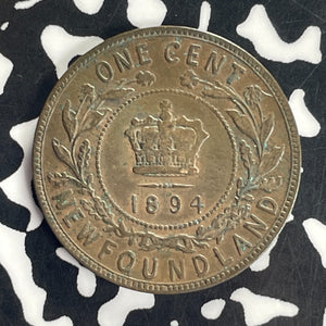 1894 Newfoundland Large Cent Lot#T8613