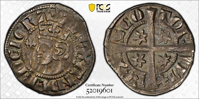 (1249-86) Scotland Alexander III 1 Penny PCGS XF45 Lot#G1580 Silver! S-5056