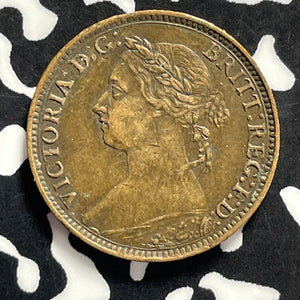 1886 Great Britain Farthing Lot#T9569