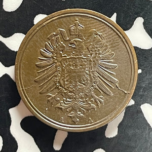 1874-A Germany 1 Pfennig Lot#T5768 High Grade! Beautiful!