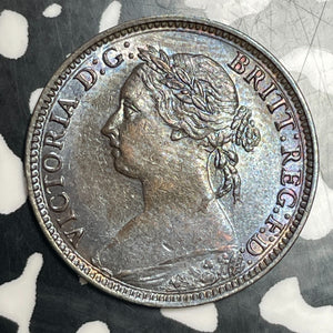 1881-H Great Britain 1 Farthing Lot#T3249 High Grade! Beautiful!
