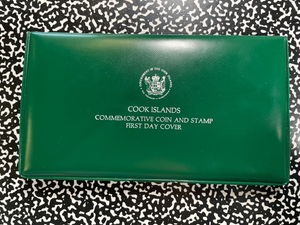 1979 Cook Islands $5 Dollars Proof & FDC Set Lot#B2805 Silver! With Case & COA