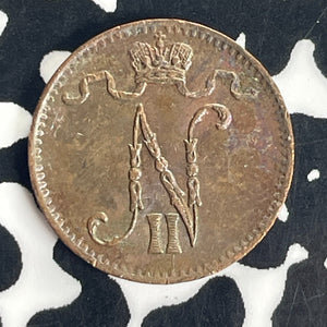 1901 Finland 1 Penni Lot#T8847 High Grade! Beautiful!