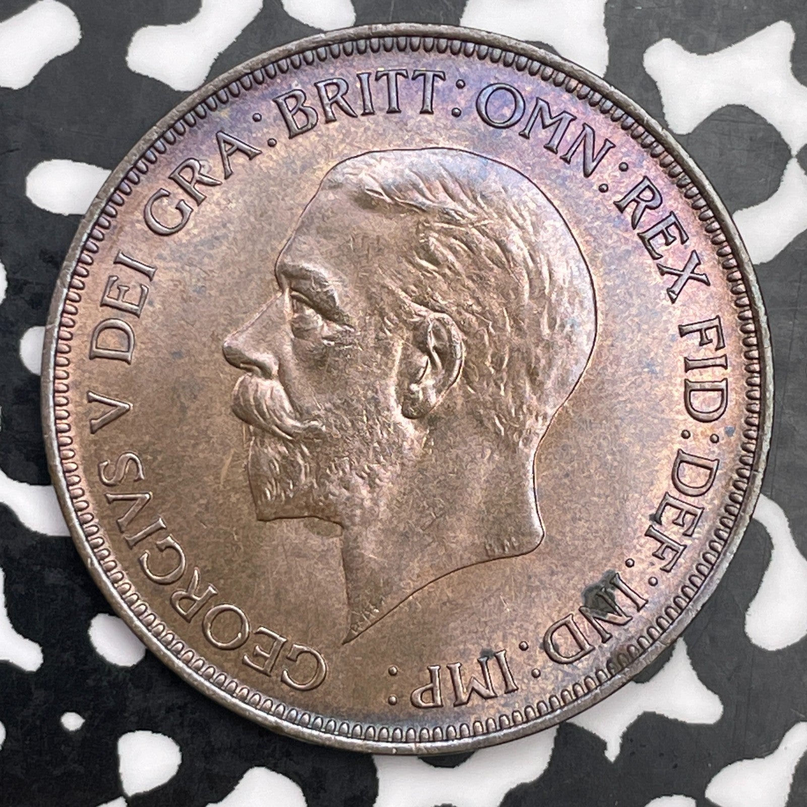 1936 Great Britain 1 Penny Lot#F3372 High Grade! Beautiful!
