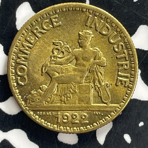 1922 France 50 Centimes Lot#C1273 High Grade! Beautiful!