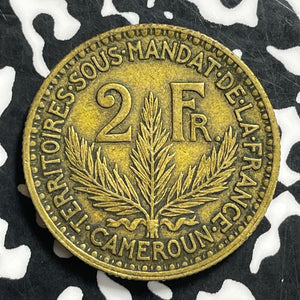 1925 Cameroon 2 Francs Lot#C0611