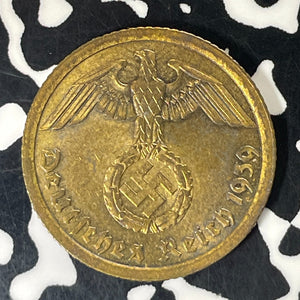 1939-A Germany 10 Pfennig Lot#T5788 High Grade! Beautiful!