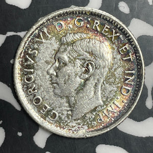 1943 Canada 10 Cents Lot#T2663 Silver! Nice!