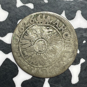 1626 Austria 1 Kreuzer Lot#T6457 Silver! KM#577