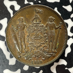 1889-H British North Borneo 1 Cent Lot#JM9367 Nice!
