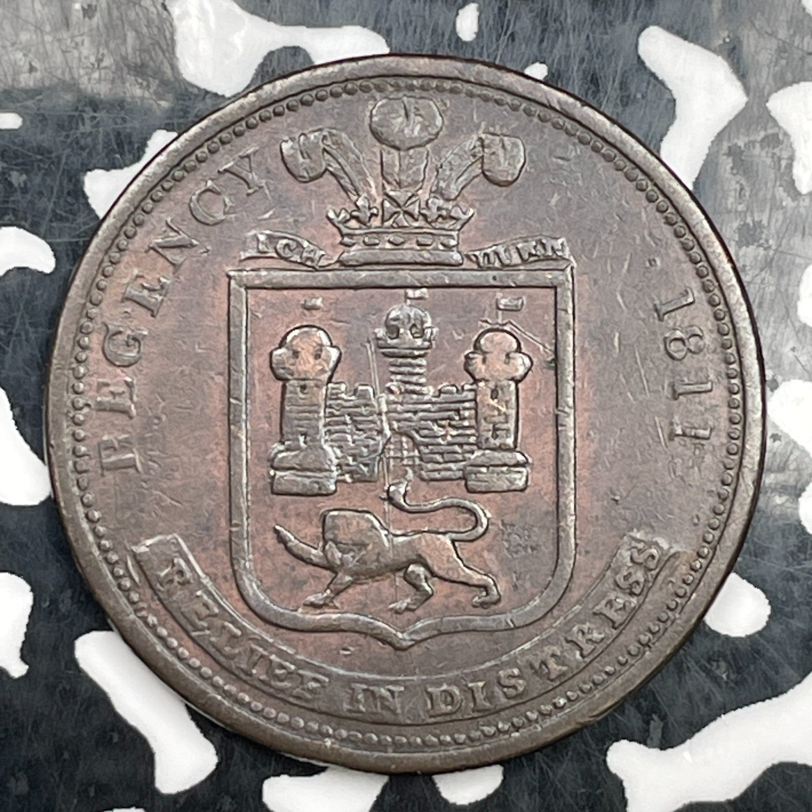 1811 Great Britain Norfolk 1/2 Penny Token Lot#N2660