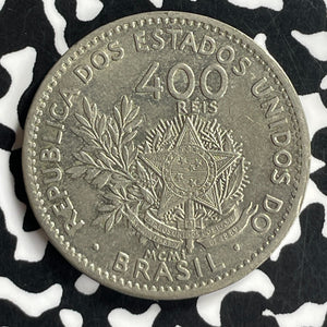 1901 Brazil 400 Reis Lot#T6791 Nice!