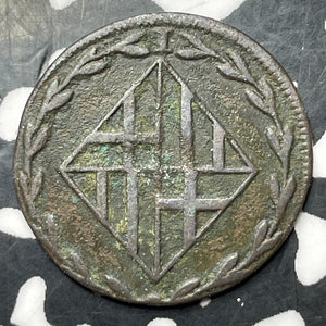 1810 Spain Barcelona 1 Quarto Lot#MK346