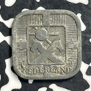 1943 Netherlands 5 Cents Lot#C0545