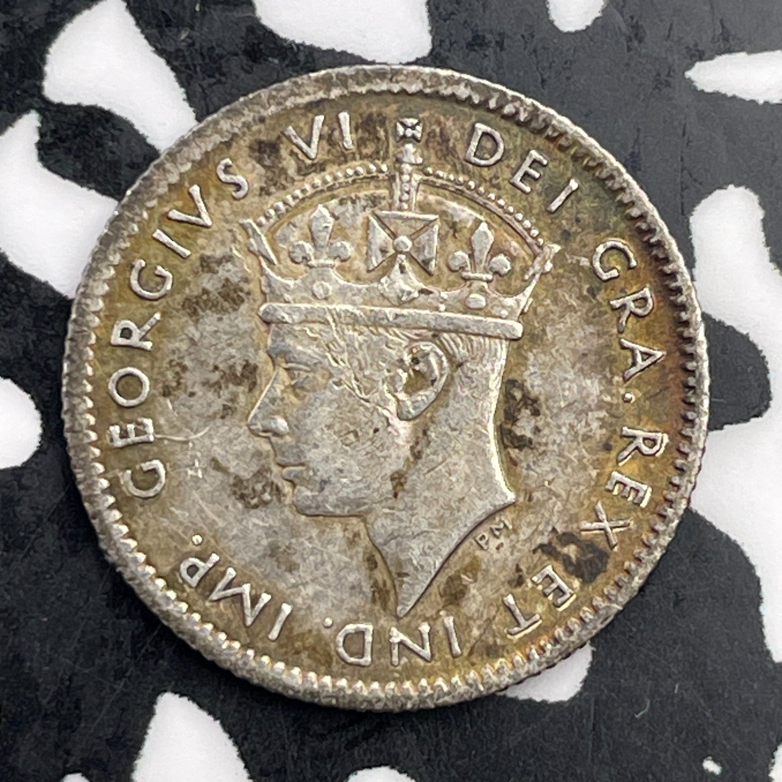 1941-C Newfoundland 5 Cents Lot#F3258 Silver! High Grade! Beautiful!