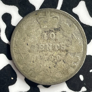 1900 Canada 10 Cents Lot#C0781 Silver!
