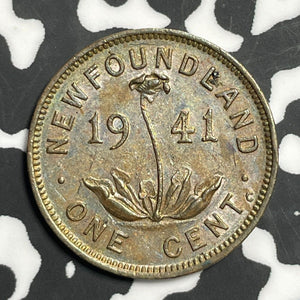 1941-C Newfoundland Small Cent Lot#E6298 Nice!