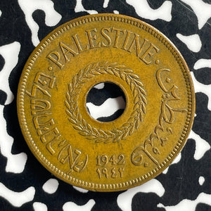 1942 Palestine 20 Mils Lot#T7173 Scarce!