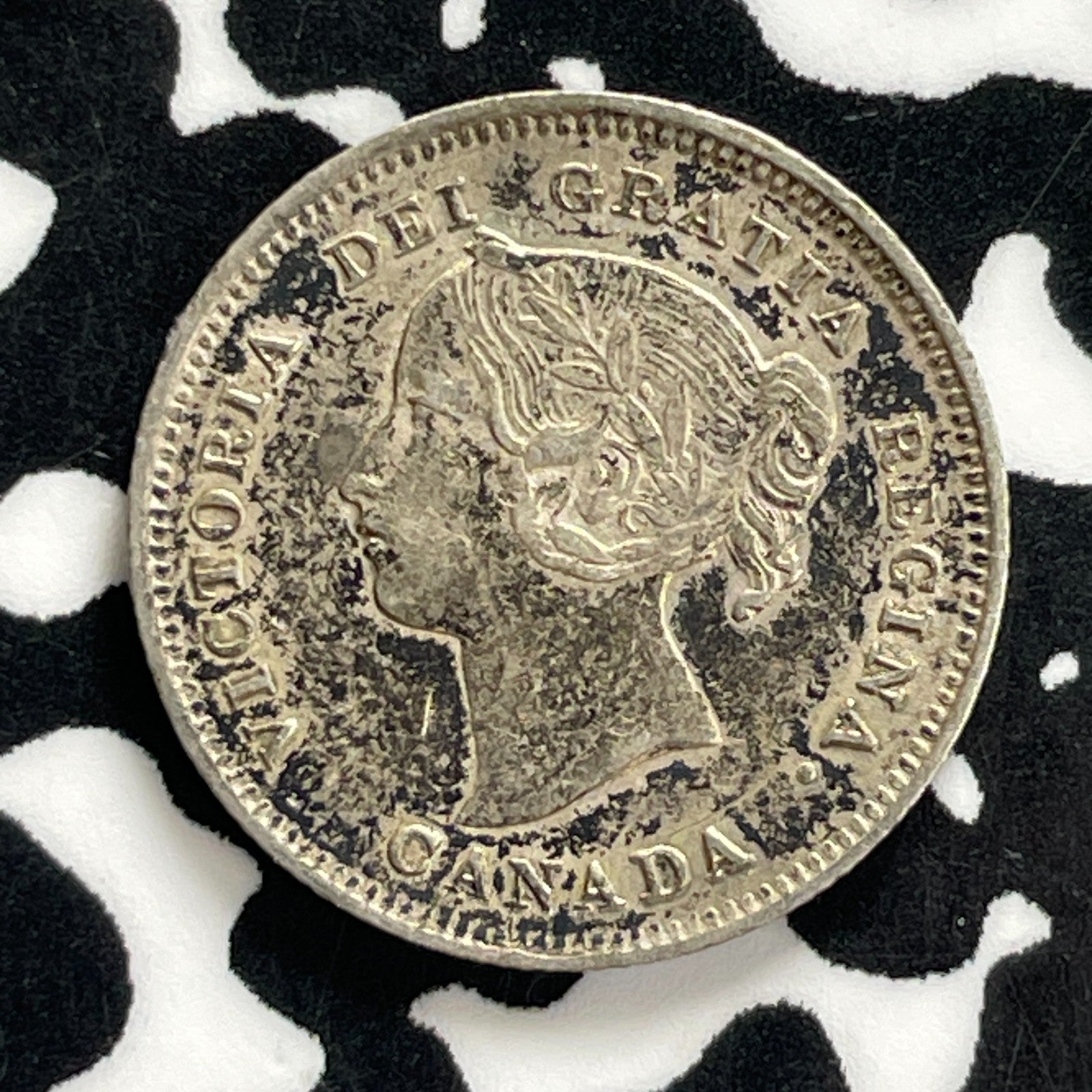 1899 Canada 5 Cents Lot#JM0173 Silver! High Grade! Beautiful!