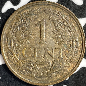 1921 Netherlands 1 Cent Lot#D8192