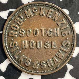 U/D Ireland Belfast McKenzie Scotch House Unofficial Farthing Token Lot#E9993