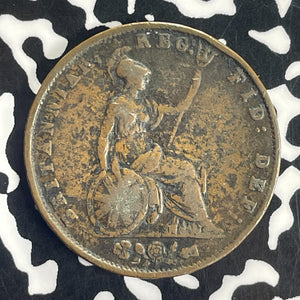 1855 Great Britain 1/2 Penny Half Penny Lot#T8595